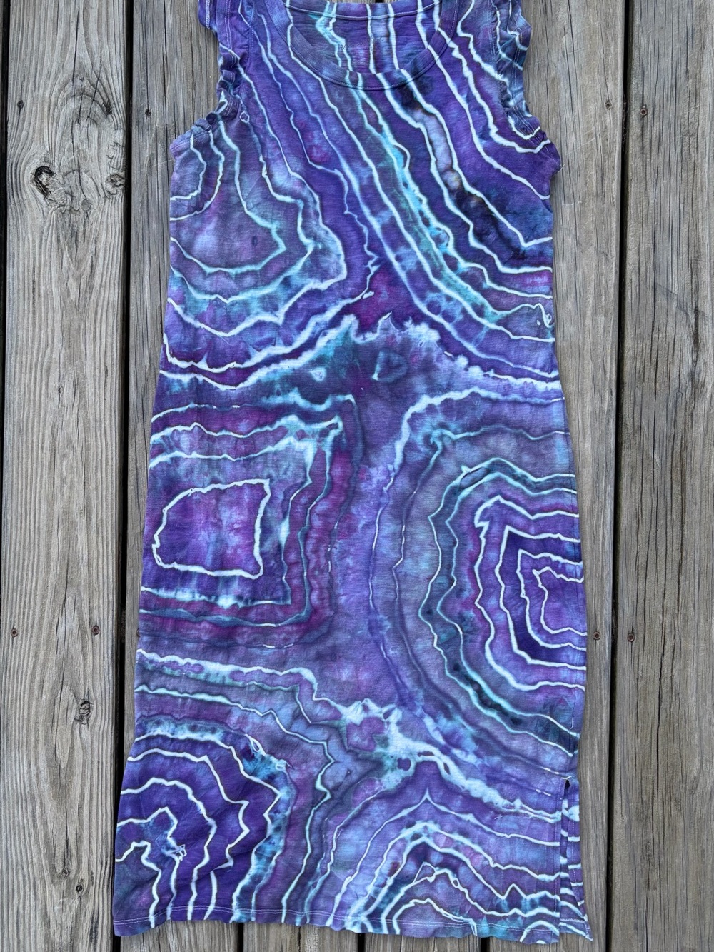 Universal Thread Ice Dyed Cotton Dress